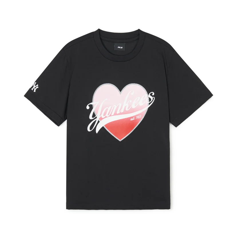 MLB Unisex Kids Water Monogram Big Logo Tee Shirt NY Yankees