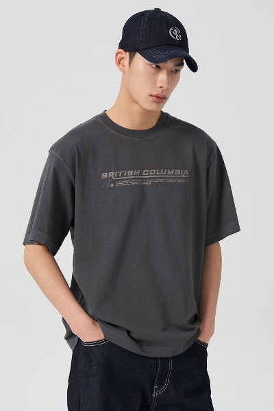 Covernat Unisex Cool Cotton Tee Shirt Set Black White