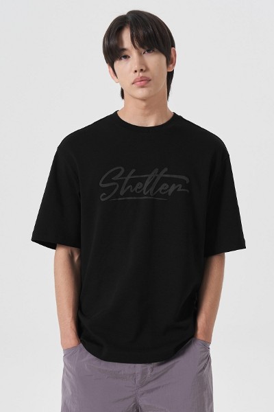 Covernat Unisex Arch Logo Half Sweatshirt Header Gray