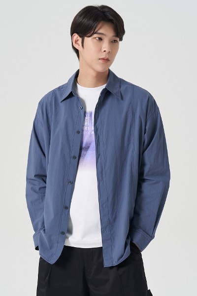 ココ様2点 Cody James Men's Crossed Geo Print Long Sleeve Button-Down