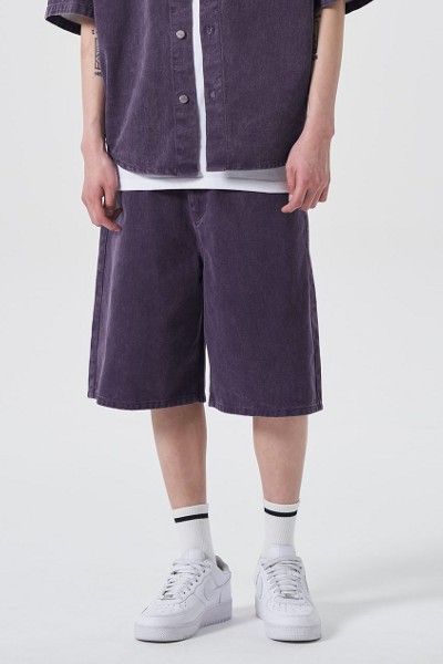 8seconds Hem Cut Off Washing Denim Shorts Ash | Denim for