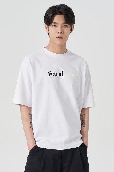 Covernat Unisex Arch Logo Half Sweatshirt Header Gray