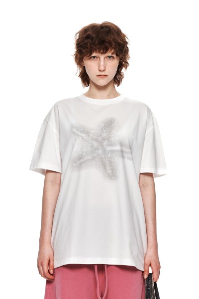 MLB Unisex Dual Logo Short Sleeve Tee Shirt Seoul Series