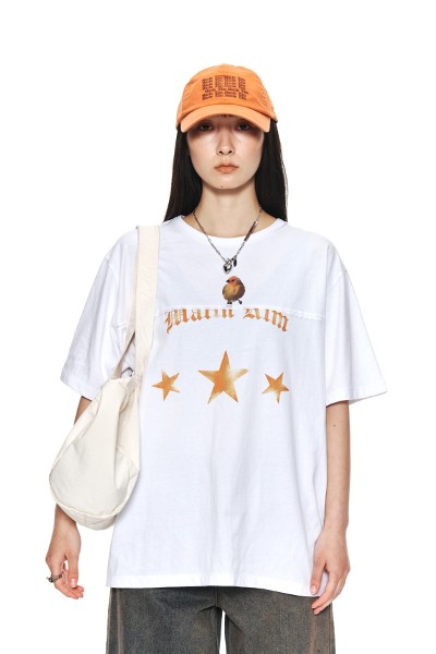 Matin Kim Slit Pintuck Point Crop Top In Indian Pink | Basic