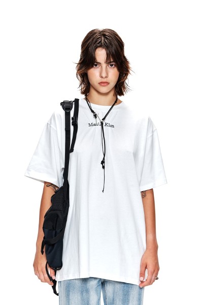 Tシャツ・カットソー COVERNAT Authentic Over Dying T-Shirt Charcoal Covernat Men's Logo T-Shirt - Dark Gray - 100% Cotton - Size