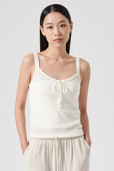 Matin Kim Matin Typo Long Sleeve Top In Black | Basic Tees