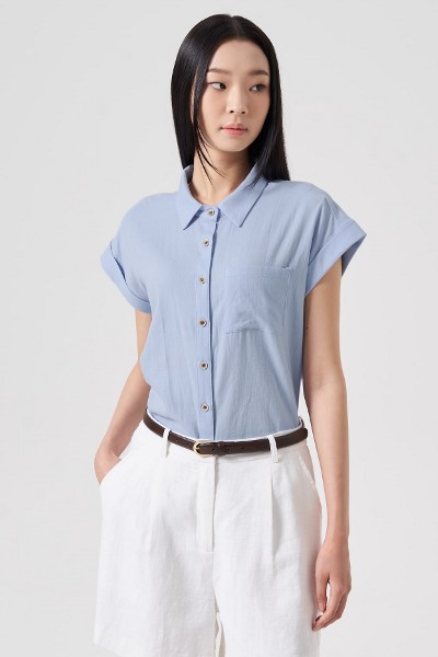 【SCENERITY】Kendi overfit shirt Mind Bridge Unisex JHI Oxford Oversized Shirt | Collared