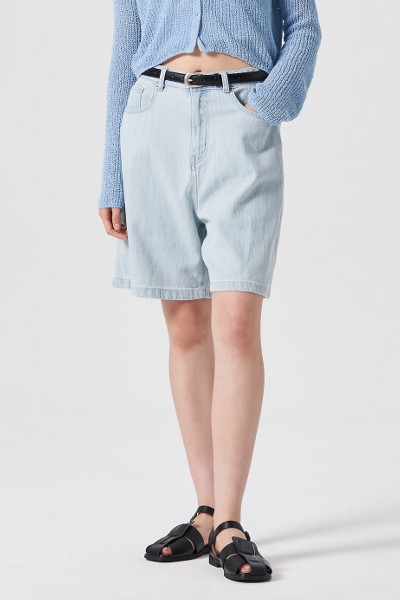 [ KIRSH ]★COLLECTION STITCH CUT OFF SWEAT SHORT PANTS KIRSH Collection Stitch Cut Off Sweat Short Pants Navy