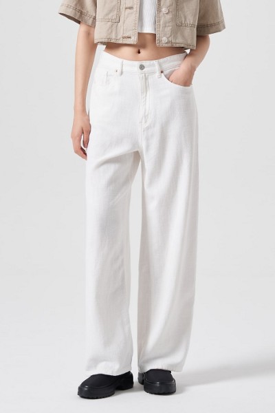 【新品,試着のみ美品】oksoon wide white pants size2 wide white pants | ok.soon