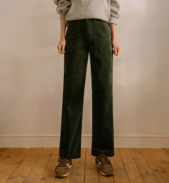 JStyle Duhense Ribbed String Long Banded Pants | KOODING JStyle Duhense Ribbed String Long Banded Pants | KOODING