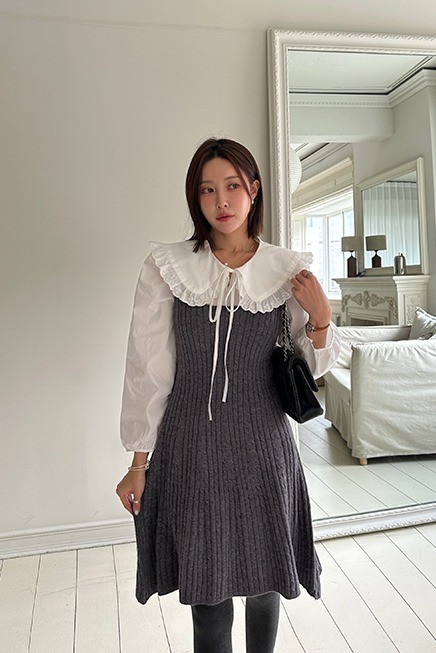 ★2024SS新作★KIRSH★COLLECTION KNIT HALTERNECK SLEEVELESS KIRSH Ribbon Halter Neck Sleeveless Tee Shirt Black | Tank