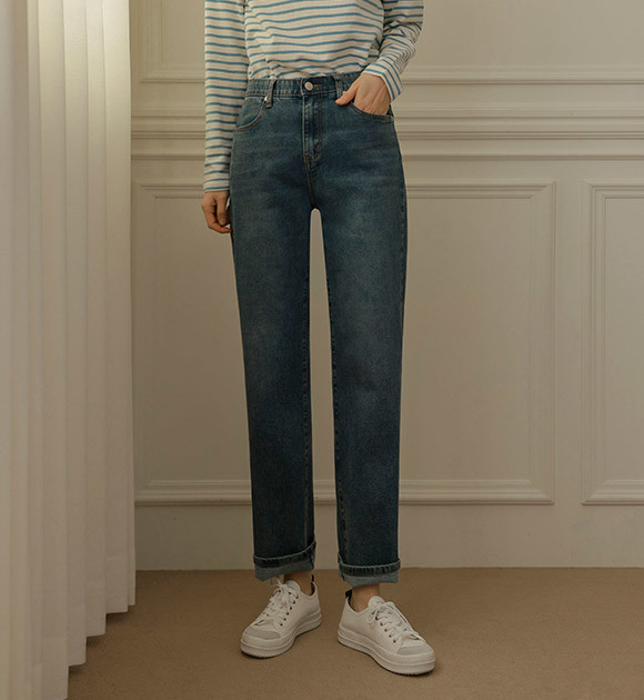 ★KIRSH★ Doodle Cherry Planet Denim Pants Light Blue KIRSH Doodle Cherry Planet Denim Pants Light Blue
