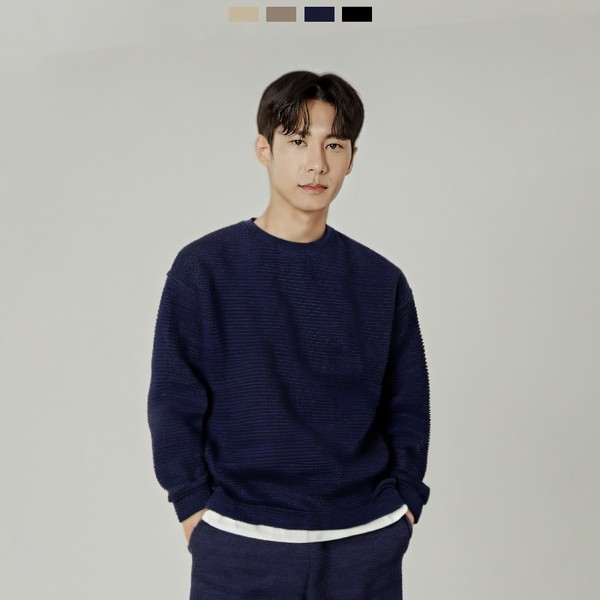 スウェット・トレーナー COVERNAT Retro Lettering Man to Man Melange Gray Covernat Unisex Retro Lettering Sweatshirt Melange Gray