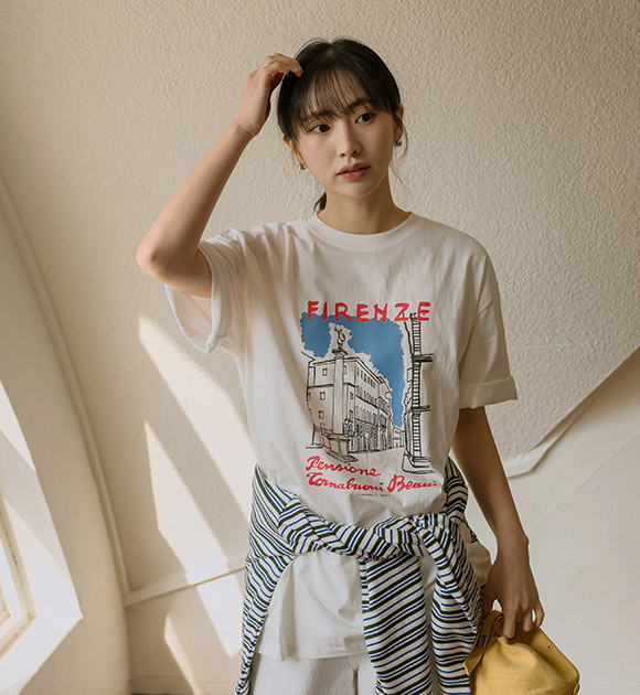 acme de la vie Unisex A Logo Emblem Terry Collar Short