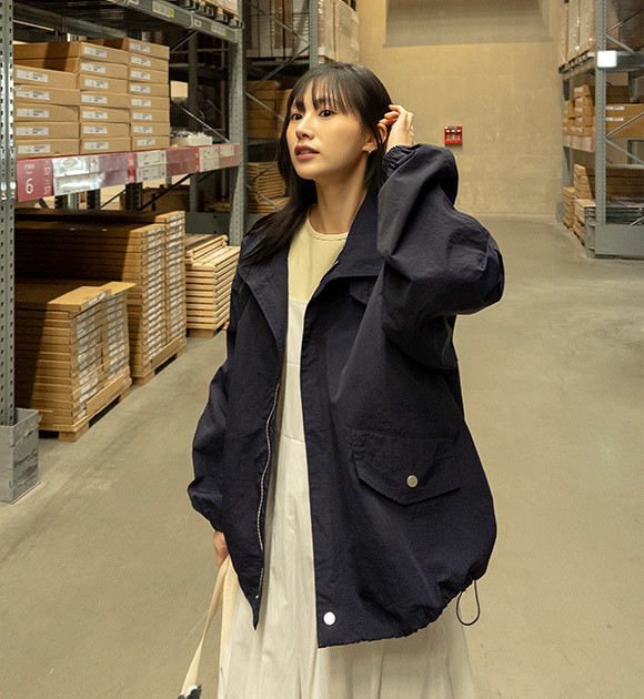 8seconds 2 Ways Zipup Jacket Khaki | Jackets for Women | KOODING