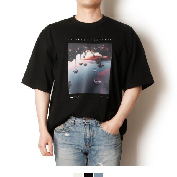 Kodak Apparel Unisex Sorona Rainbow Logo Short Sleeve Tee