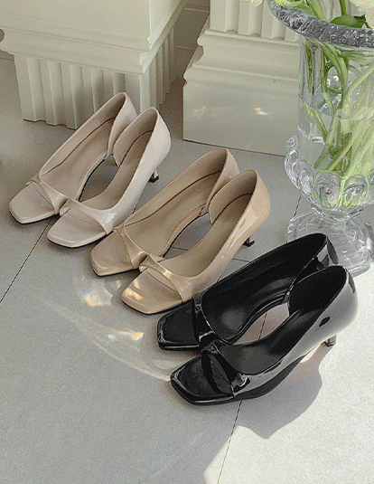 【COLOR iN ID】Gradient Flat Stiletto Envy Look Stiletto Suede Flat Shoes | KOODING