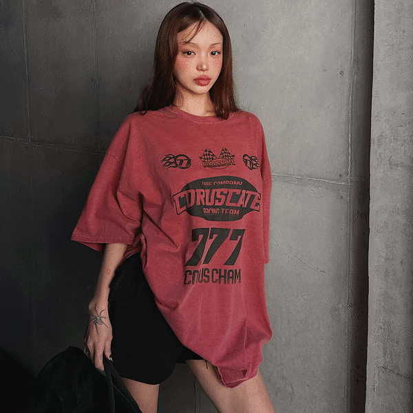 ●Matin Kim●MATIN SHADE LOGO TOP IN WHITE Matin Kim Matin Shade Logo Top In White | Basic Tees for