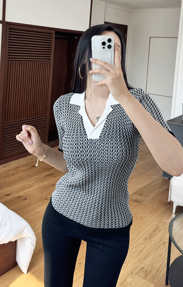 【Matin Kim】MATIN HERITAGE TOP MATIN HERITAGE TOP IN BLACK – Matin Kim