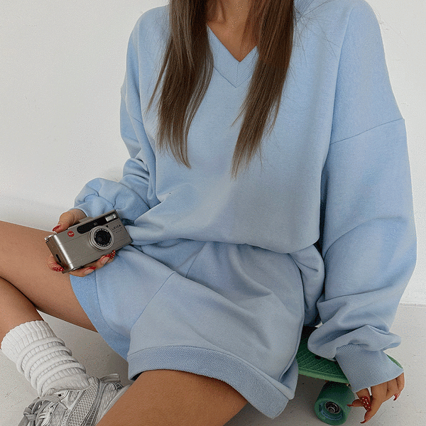 ★KIRSH★ Witty Bunny Planet Explorer Sweatshirt V2 Light Sk KIRSH Witty Bunny Planet Explorer Sweatshirt V2 Light Sky