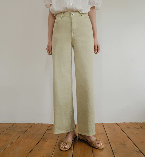 シャツ HUECLOSET Two Tuck Balloon Slacks SE151 セール】Two tuck wide balloon slacks / 2タックワイドバルーン