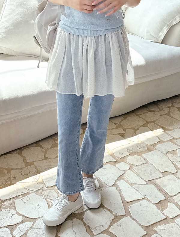【suzen】Lujen Shirring Banding Skirt LULU SHIRRING BANDING SKIRT_IVORY | ファッション通販サイト NUGU