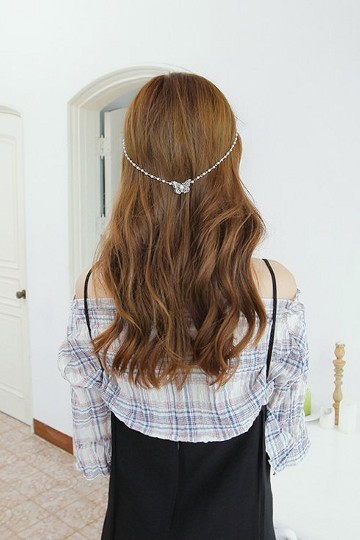 Soo & Soo Lilac Ribbon Hairband